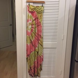 Tie Dye High Low Dress 👗 Made in the USA